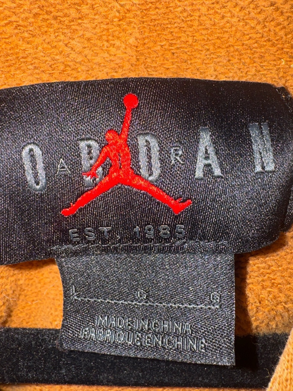 Nike Jordan Men's Size L Air Jordan Essential Statement AOP Sweatshirt Hoodie - Picture 6 of 11